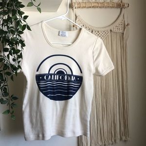 Zara California Graphic Tee
